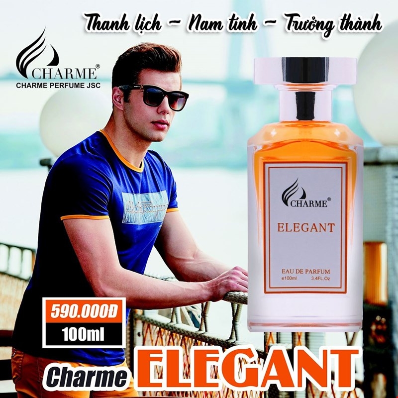 Nước hoa nam Charme Elegant 100ml