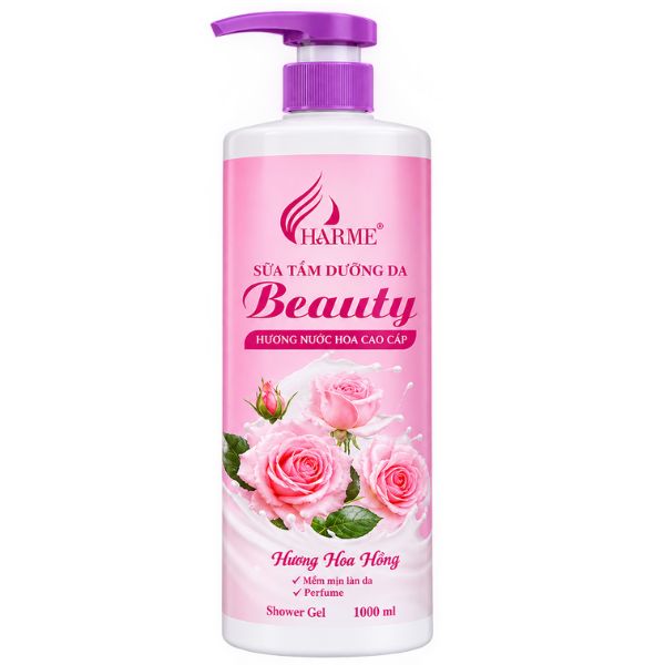 Sữa tắm Charme Beauty 1000ml chính hãng