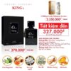 Nước hoa nam Charme King 30ml